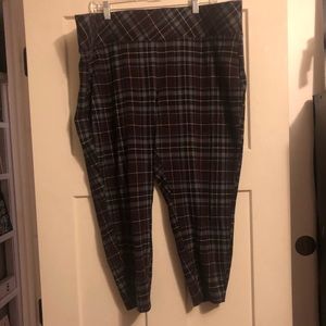 Plaid Pixie Pant